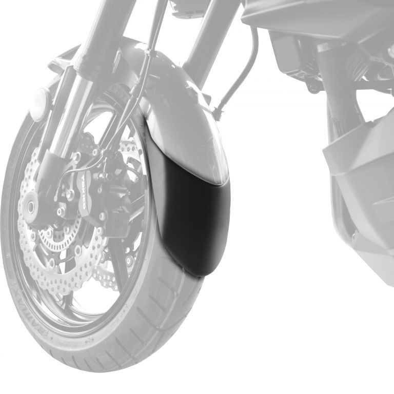 Voorspatbord verlenger zwart Kawasaki ZX10-R '08-10 - MDI-online.nl